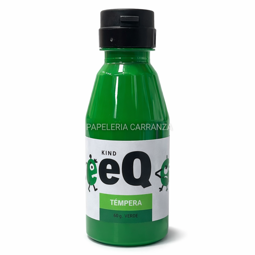 TEMPERAS EN POMO EQ KIND - VERDE - X 190 GR