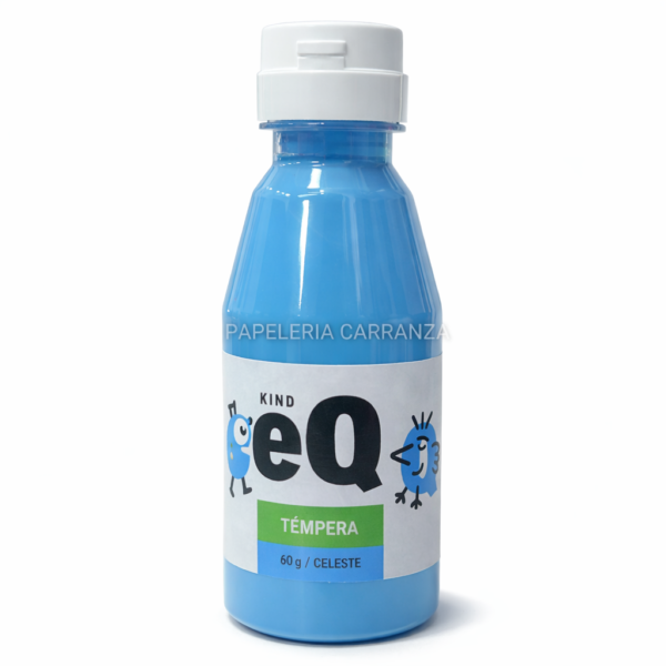 TEMPERAS EN POMO EQ KIND - CELESTE - X 190 GR