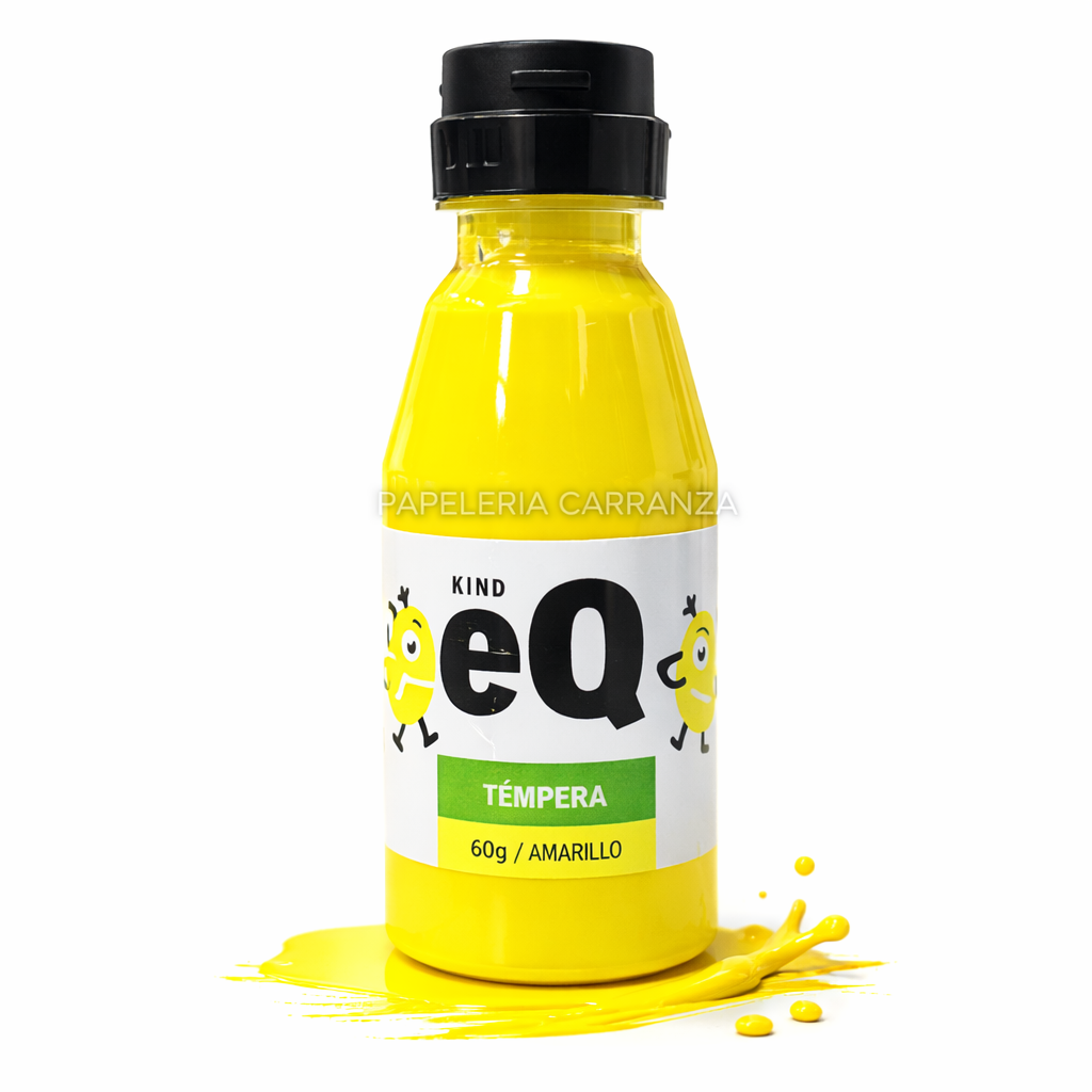 TEMPERAS EN POMO EQ KIND - AMARILLO - X 190 GR