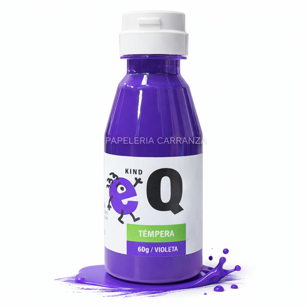 TEMPERAS EN POMO EQ KIND - VIOLETA - X 190 GR