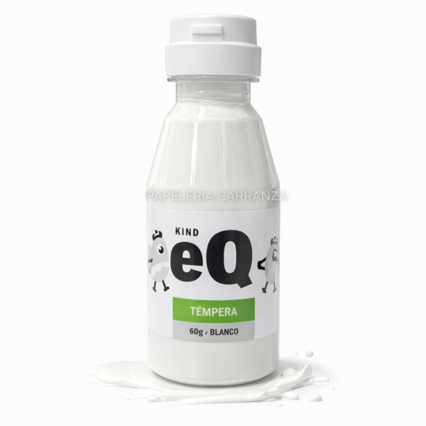 TEMPERAS EN POMO EQ KIND - BLANCO - X 190 GR