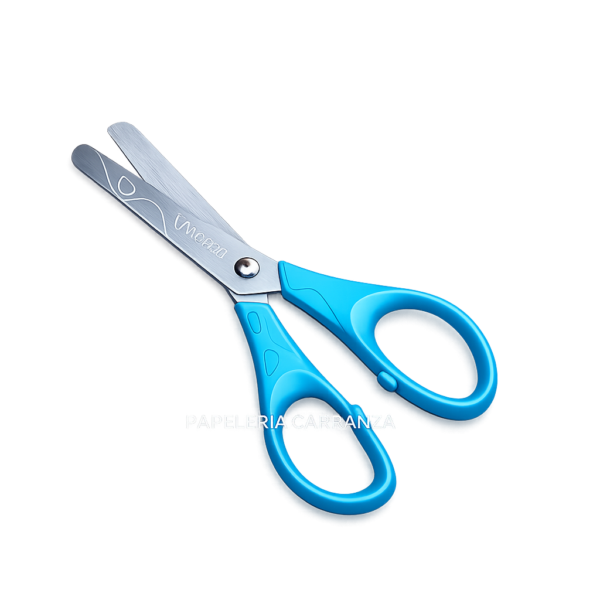 TIJERAS * MAPED ESCOLAR AZUL * ESSENTIALS 13 CM - CALIDAD -