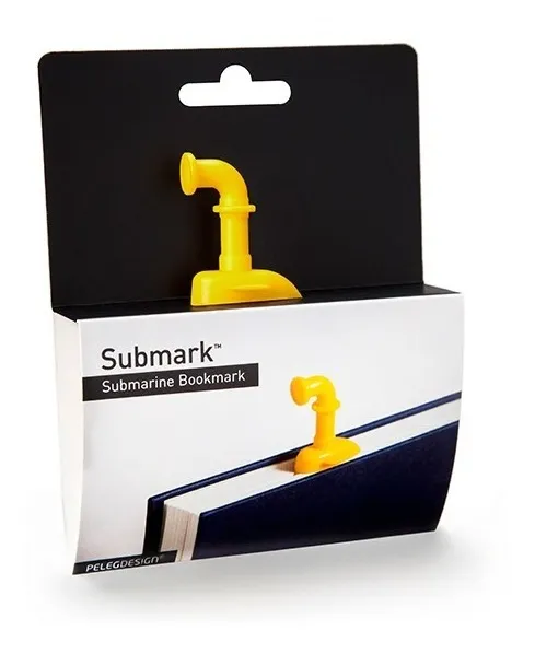 SEÑALADOR DE LIBROS ** SUBMARINO ** MARCA PAGINA