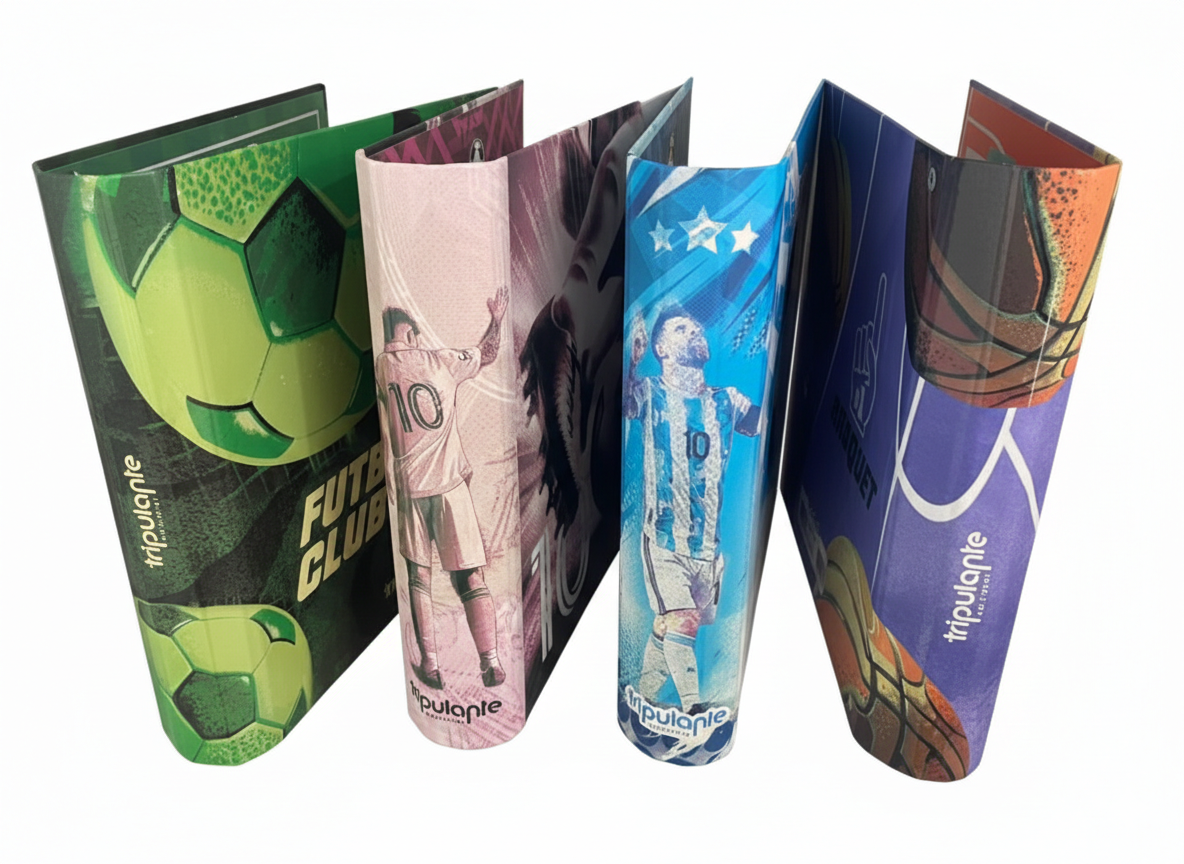 Carpetas 3 anillos " BASQUET " Tripulante