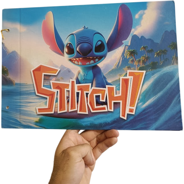 Tapa de Carpeta de dibujo N5 " STITCH "
