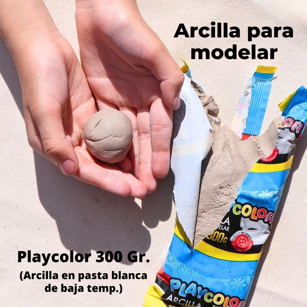 Arcilla Playcolor x 300 gr NATURAL