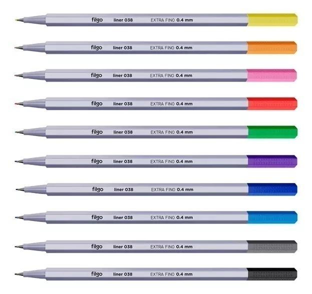 Microfibras Filgo x 10 0.4mm