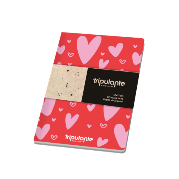 Libretas Tripulante "Love" 12 x 17 Flexibles