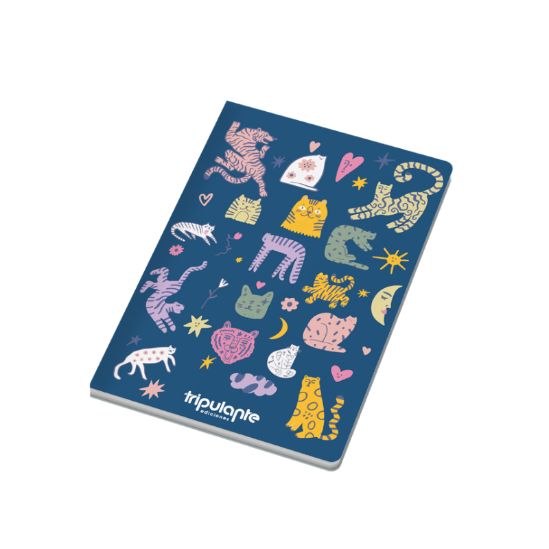 Libretas Tripulante "Animalitos Azul" 12 x 17 Flexibles