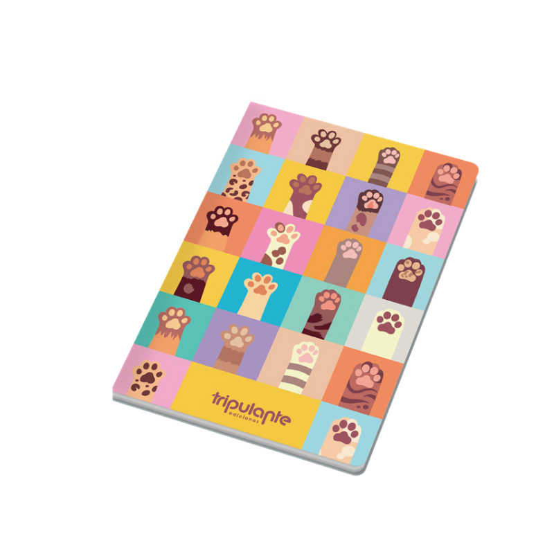 Libretas Tripulante "Huellitas" 12 x 17 Flexibles