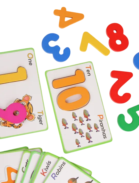 Set Didácticos de Madera *Animales + Letras + Numeros* Shemira