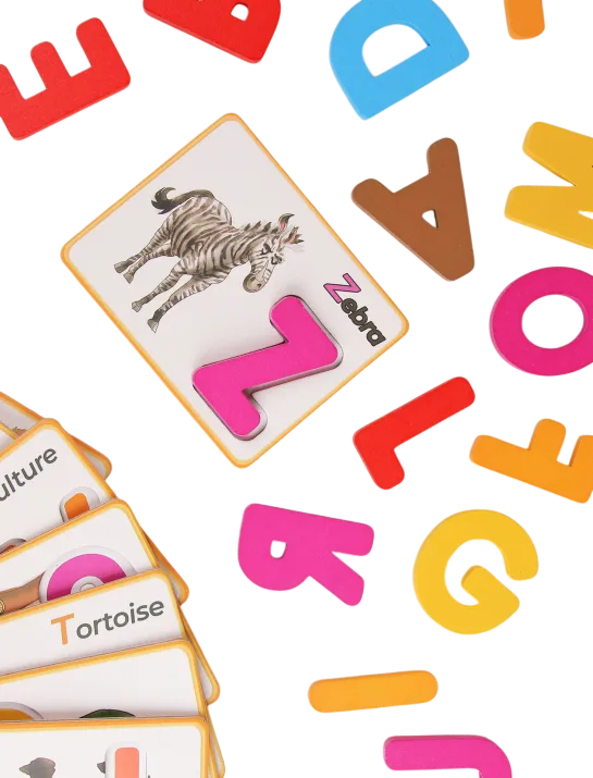 Set Didácticos de Madera *Animales + Letras + Numeros* Shemira