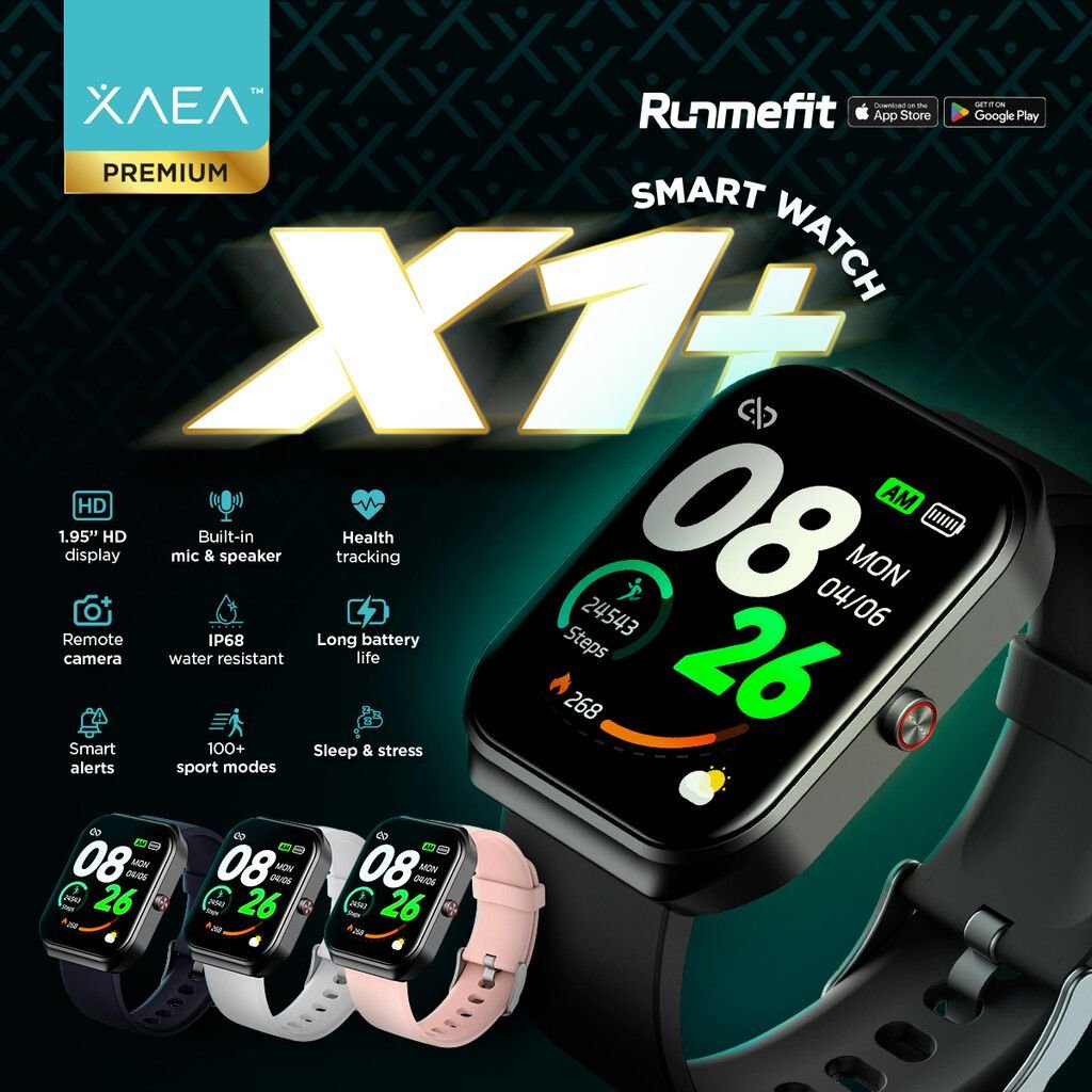 Reloj Smart WATCH "XAEA X1 Plus Azul" Premium Bateria XL