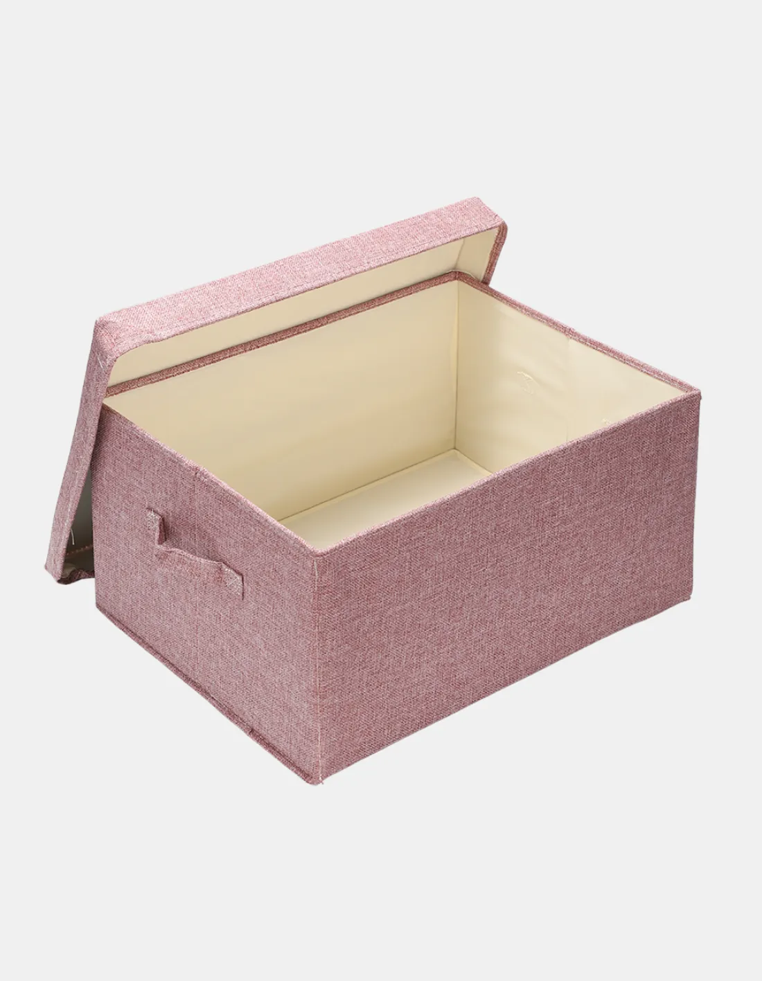 Caja Rigida Plegable - Bordó - Organizadora con Tapa Extra Grande (Color Exacto en la Ultima Foto)