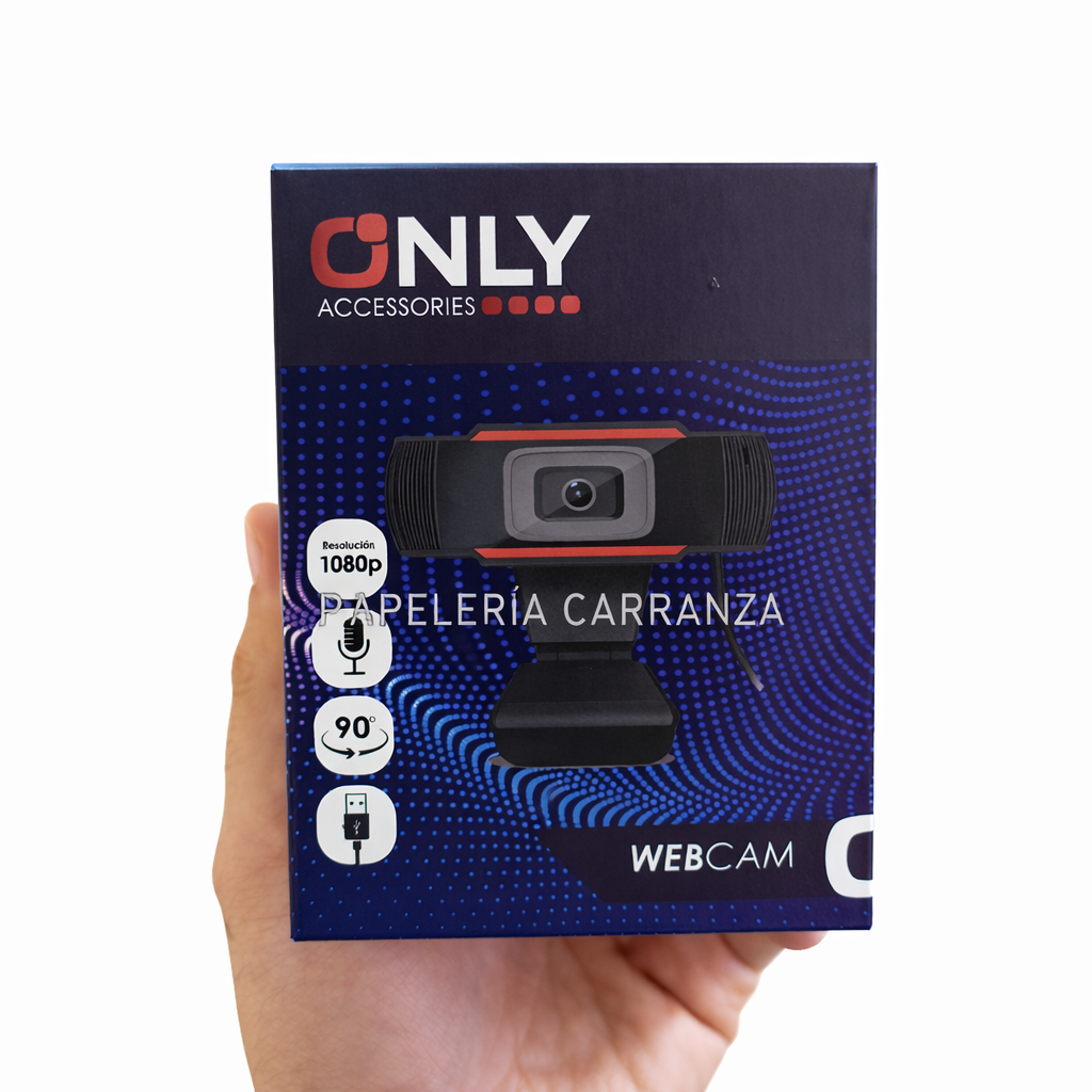 Webcam * ONLY * Cámara Web Full HD 1080p Con Micrófono Streaming Zoom