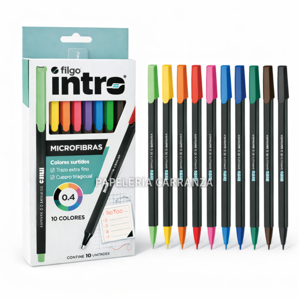 Microfibras INTRO x 10 0.4mm