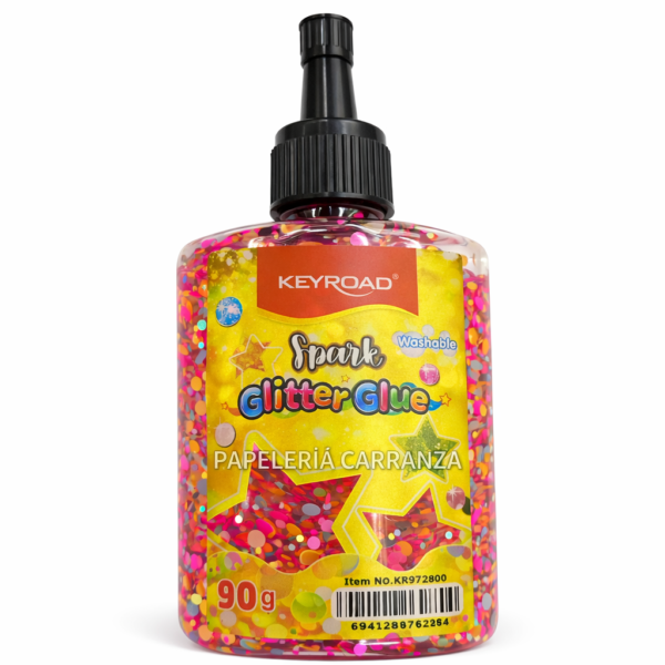 Adhesivo con Glitter - KEYROAD CONFETTI 90 GR - x Unidad
