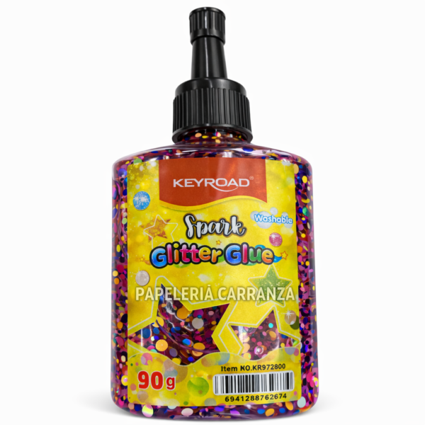 Adhesivo con Glitter - KEYROAD CONFETTI 90 GR - x Unidad