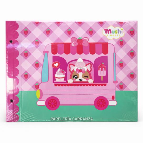 Tapa de Carpeta de dibujo N5 " SIMONES " PERRITOS