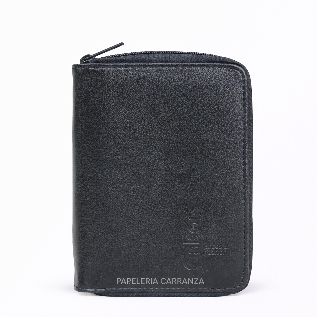 Anotador de Cuerina con Estuche y Cierre - GABOR - + Lapiz y Hojas