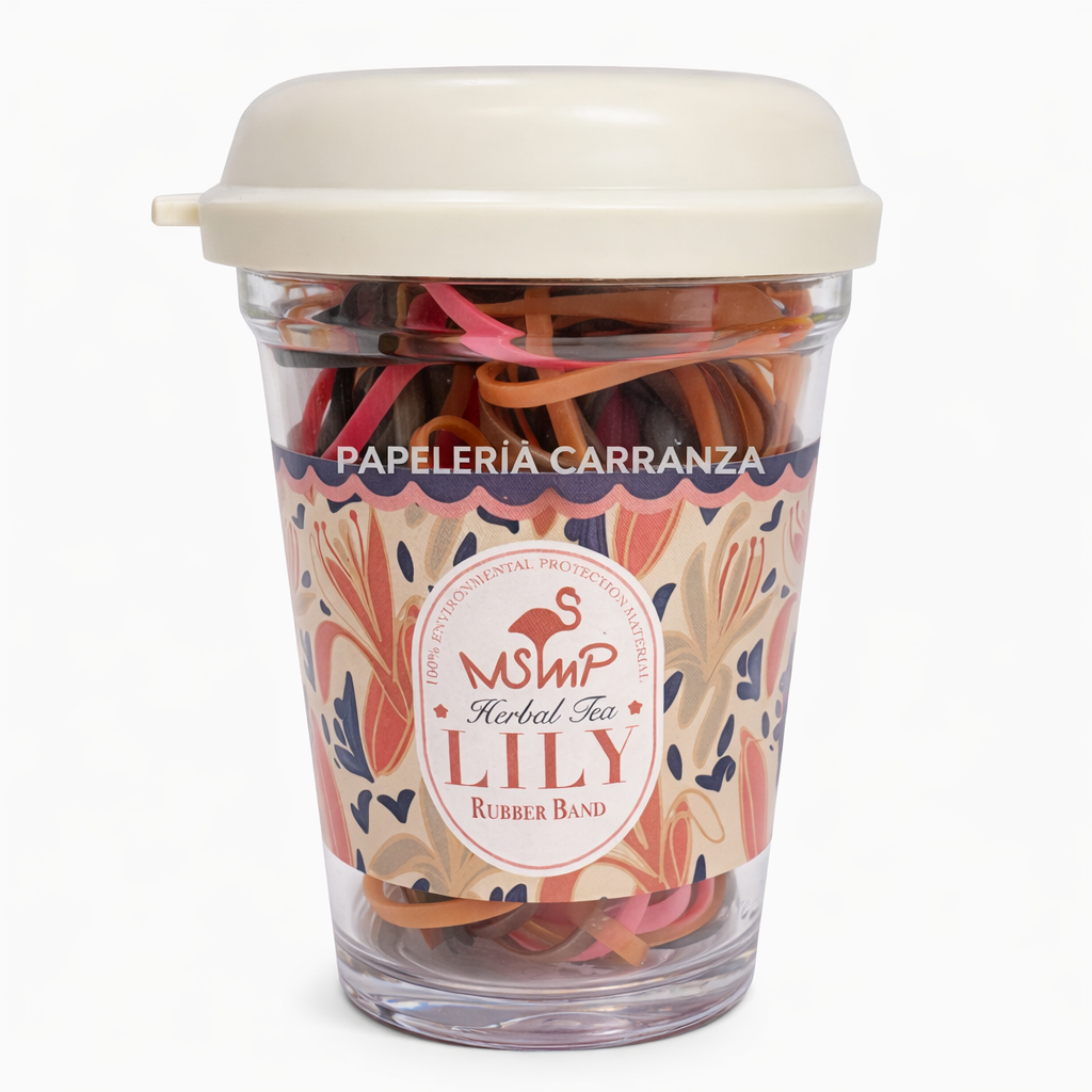 Tubito de Colitas para el pelo * 130 Gomitas * Deliplus Elasticos