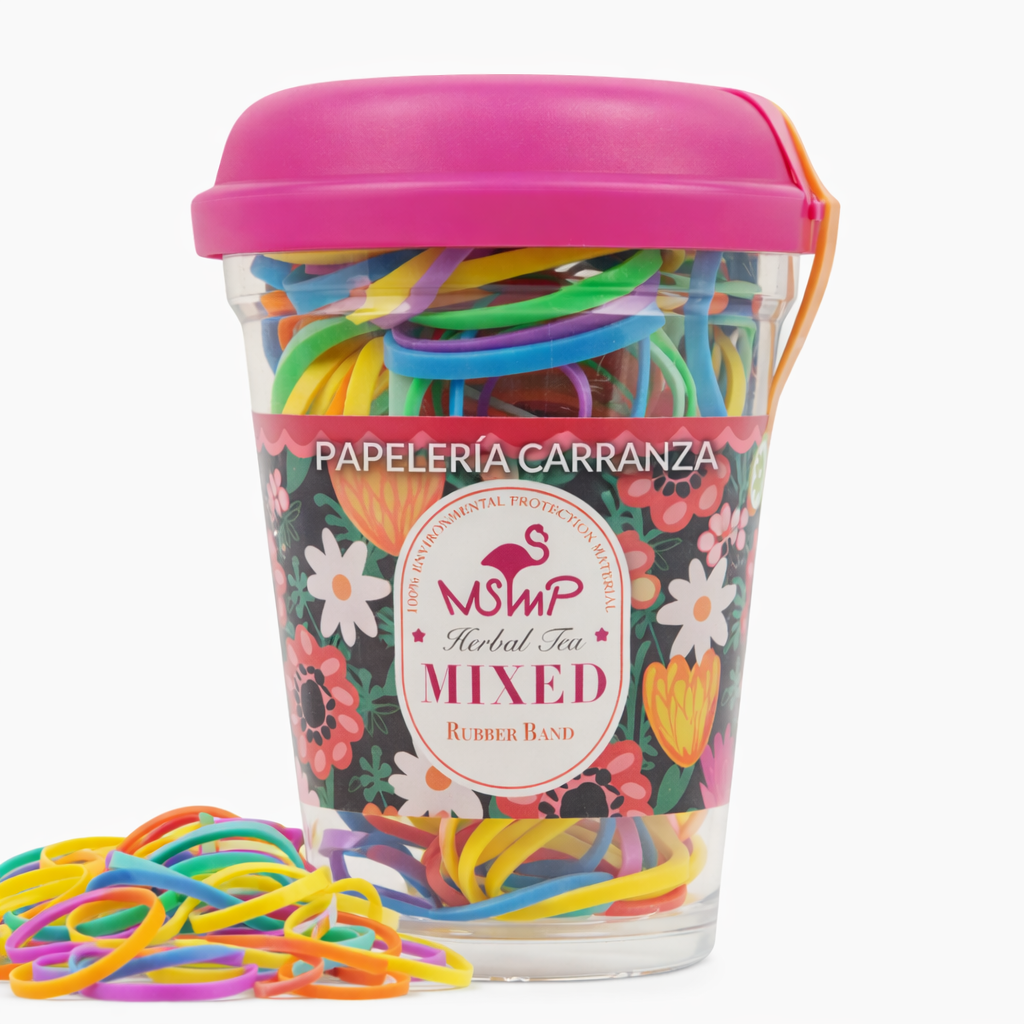 Tubito de Colitas para el pelo * 130 Gomitas * Deliplus Elasticos