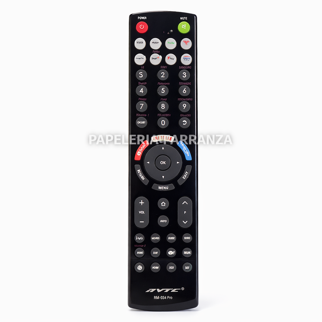 Control Remoto Universal * VTC * TV LCD / LED RM-034PRO