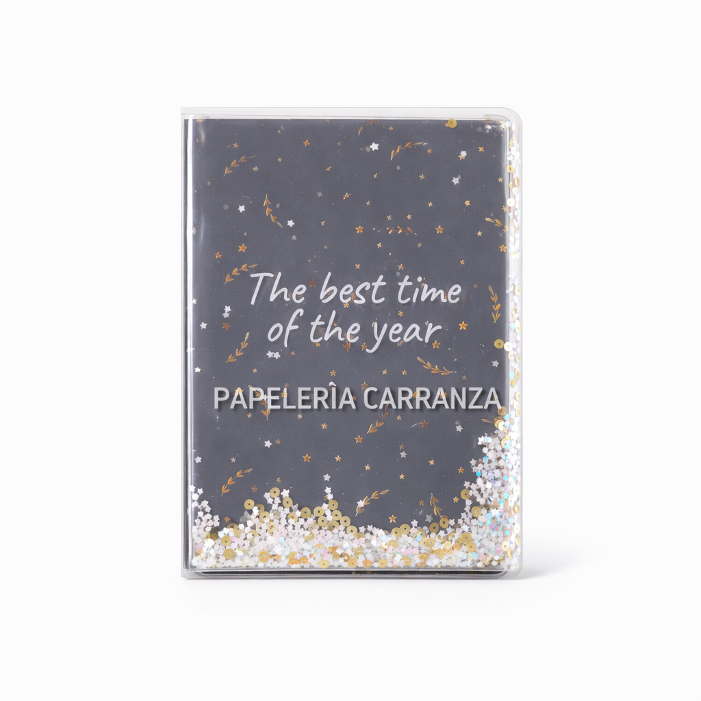 CUADERNOS PREMIUM 15 X 21 ”THE BEST TIME OF THE YEAR” A5 80 Hojas
