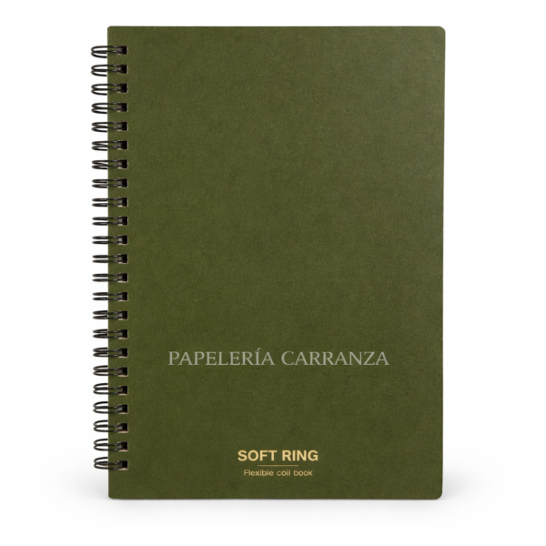 CUADERNOS C/ ESPIRAL 15 X 21 ” SOFT RING ” Hojas RAYADAS c/ Diseño A5 TAPA PLASTICA