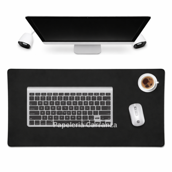 PAD PARA MOUSE ** NEGRO LISO **  PARA MOUSE Y TECLADO GRANDE ANTIDESLIZANTE XXL