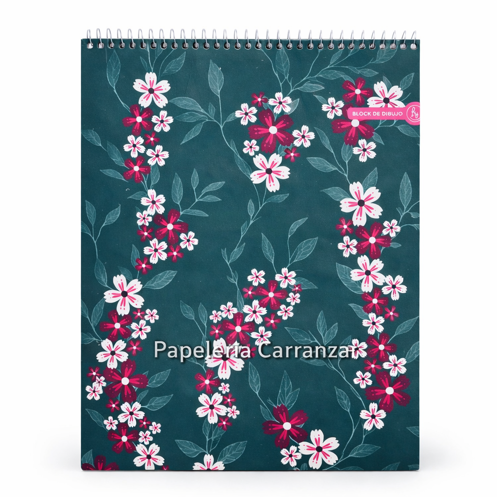 BLOCK DE DIBUJO C/ ESPIRAL A4 ” ARTE ” 120 GR RY DESIGN