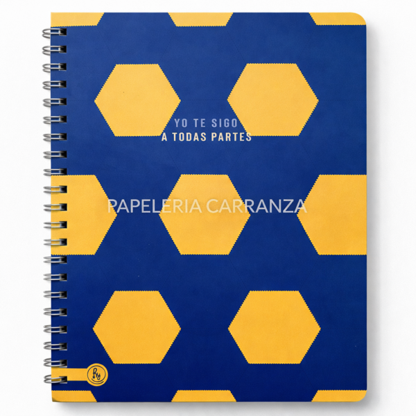 CUADERNILLO C/ ESPIRAL SEMI RIGIDO A4 RY " YO TE SIGO A TODAS PARTES " 80 HOJAS PREMIUM