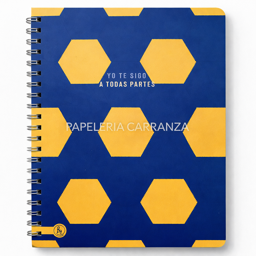 CUADERNILLO C/ ESPIRAL SEMI RIGIDO A4 RY " YO TE SIGO A TODAS PARTES " 80 HOJAS PREMIUM
