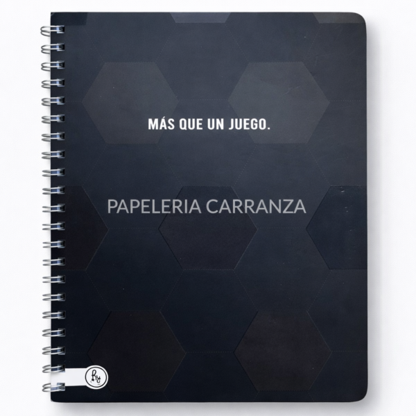 CUADERNILLO C/ ESPIRAL SEMI RIGIDO A4 RY " MAS QUE UN JUEGO " 80 HOJAS PREMIUM
