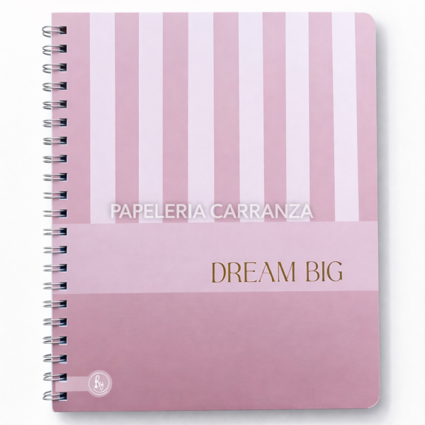 CUADERNILLO C/ ESPIRAL SEMI RIGIDO A4 RY " DREAM " 80 HOJAS PREMIUM