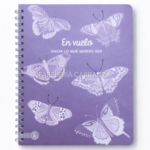 CUADERNILLO C/ ESPIRAL SEMI RIGIDO A4 RY " VUELA " 80 HOJAS PREMIUM