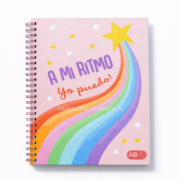 CUADERNOS C/ ESPIRAL 27 X 21 ” YO PUEDO ” RY A4 100 HOJAS ABC