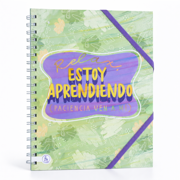 CUADERNOS UNIVERSITARIO C/ ESPIRAL 28 X 20 RAYADO ” RELAX ” A4 RY DESIGN
