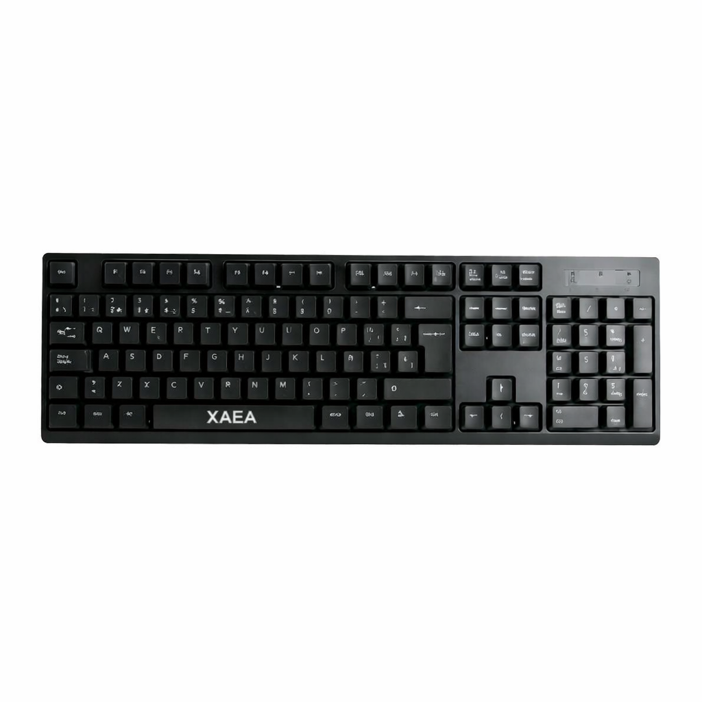 Combo Inalámbrico XAEA "NEGRO" ( Teclado + Mouse )