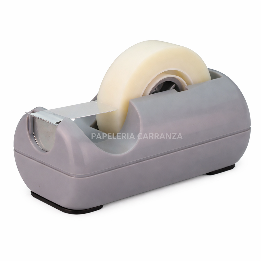 Porta Rollo Cinta Adhesiva EZCO Gris (Tamaño Chico) 8898S