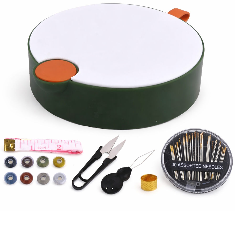 Set de Costurera Estuche Rigido + Accesorios