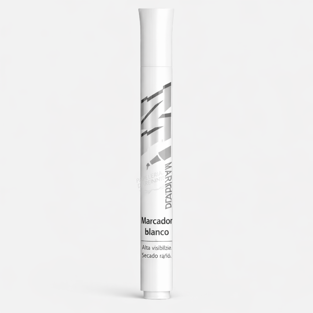 MARCADOR PERMANENTE " MARKER BLANCO "