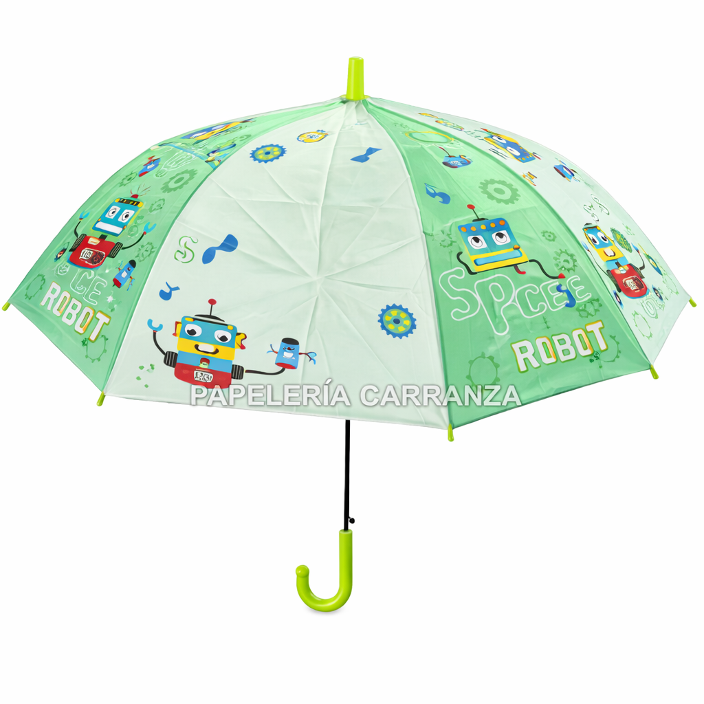 PARAGUAS " SPACE ROBOT " DISEÑOS INFANTILES