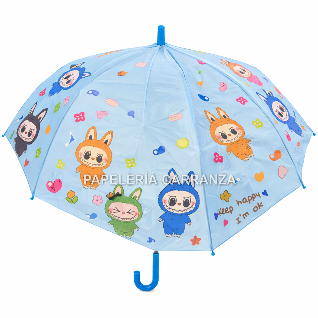 PARAGUAS " LABUBU " DISEÑOS INFANTILES