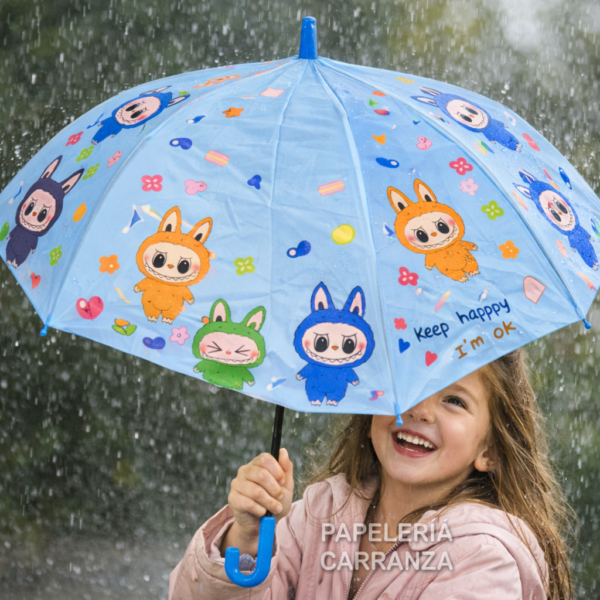 PARAGUAS " LABUBU " DISEÑOS INFANTILES