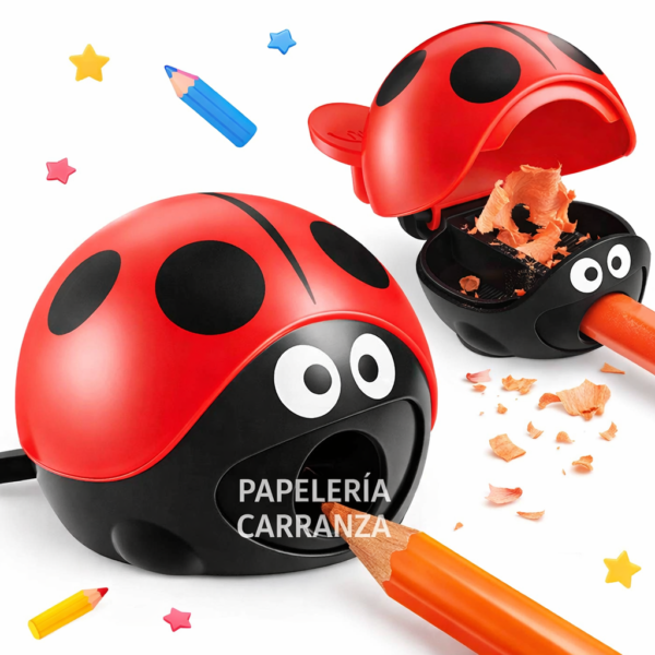 Sacapunta Maped " EASY (Vaquita de San Antonio) " Con Deposito CROC CROC