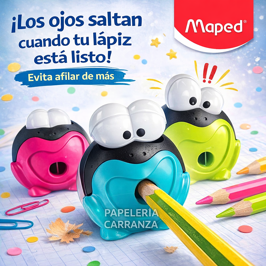 Sacapunta Maped Con Deposito " SAPITO " Croc Croc