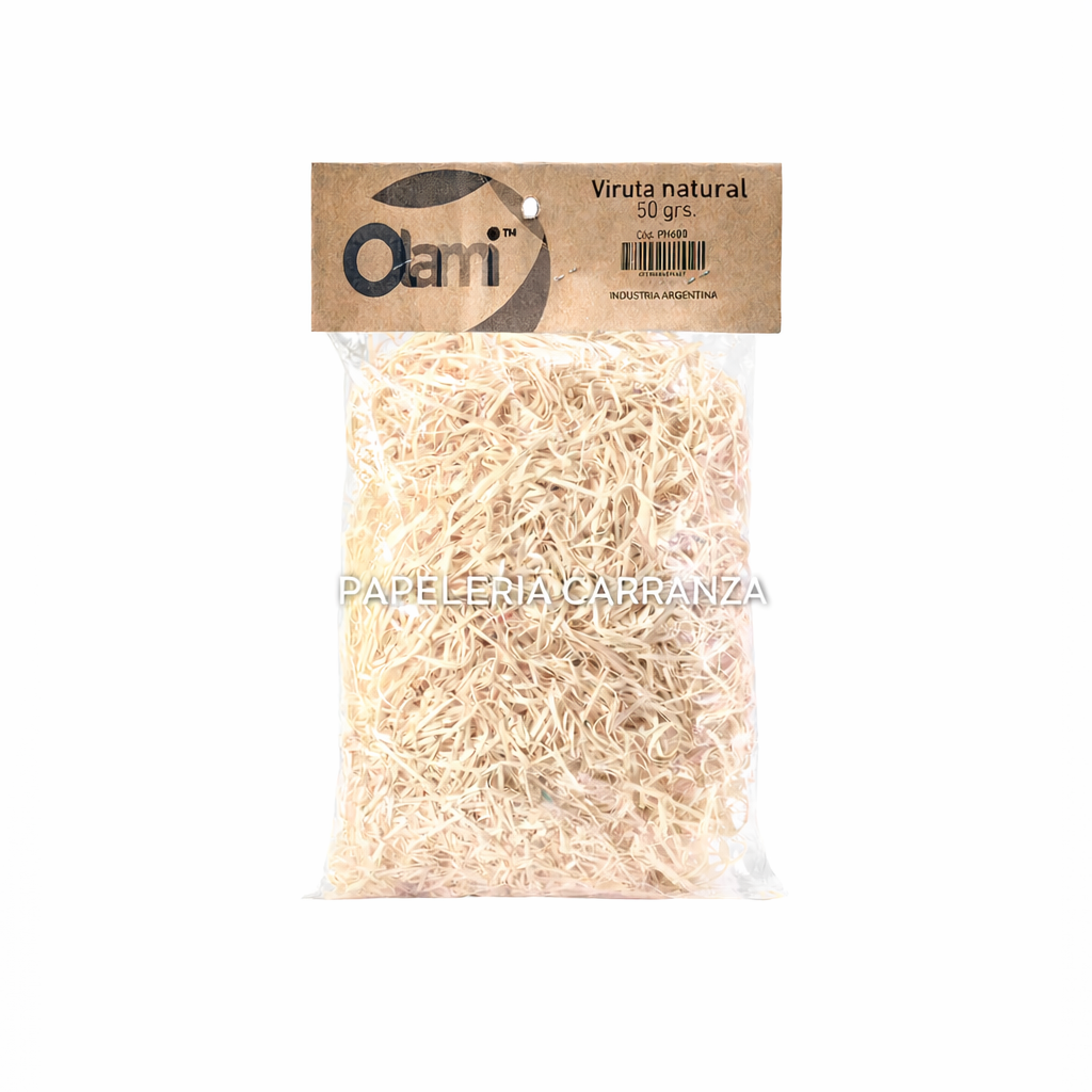 Viruta Natural OLAMI Paquete x 50 Gr