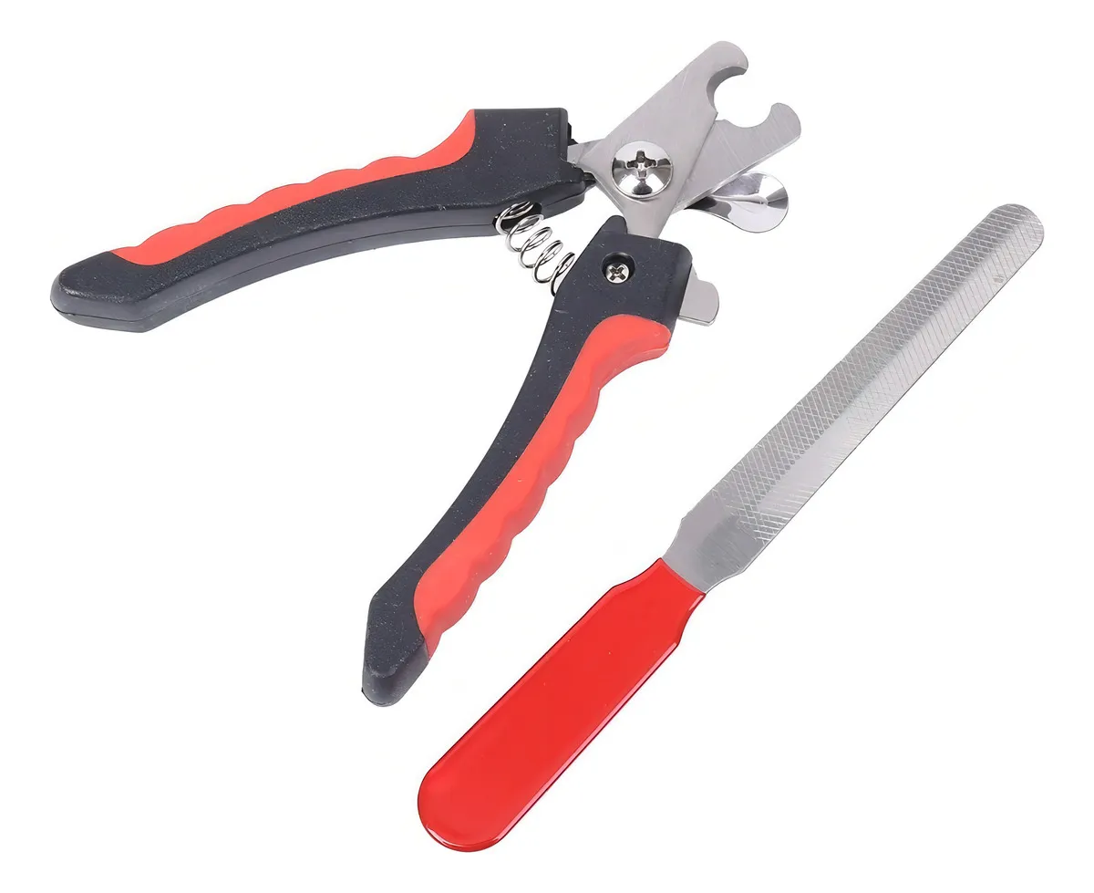 Set Alicate Corta Uñas Y Lima - YUWEI - Para Perros