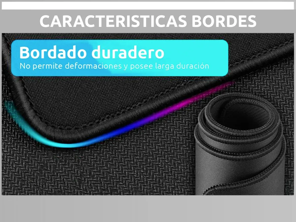 PAD PARA MOUSE ** NEGRO LISO **  PARA MOUSE Y TECLADO GRANDE ANTIDESLIZANTE XXL